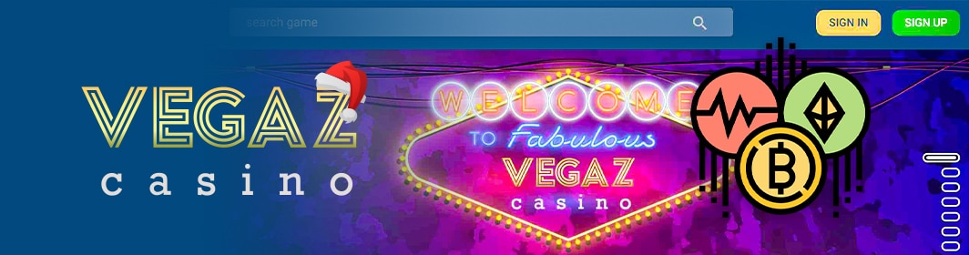 Vegaz Casino logga