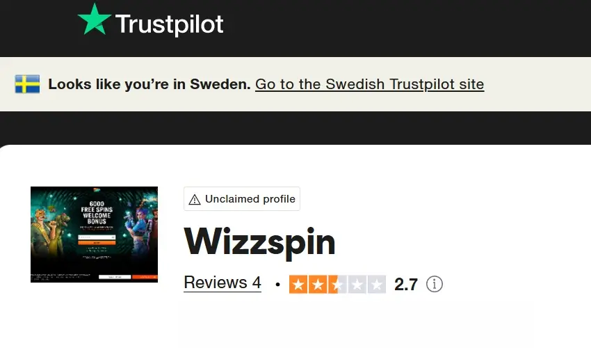 wizz spin casino